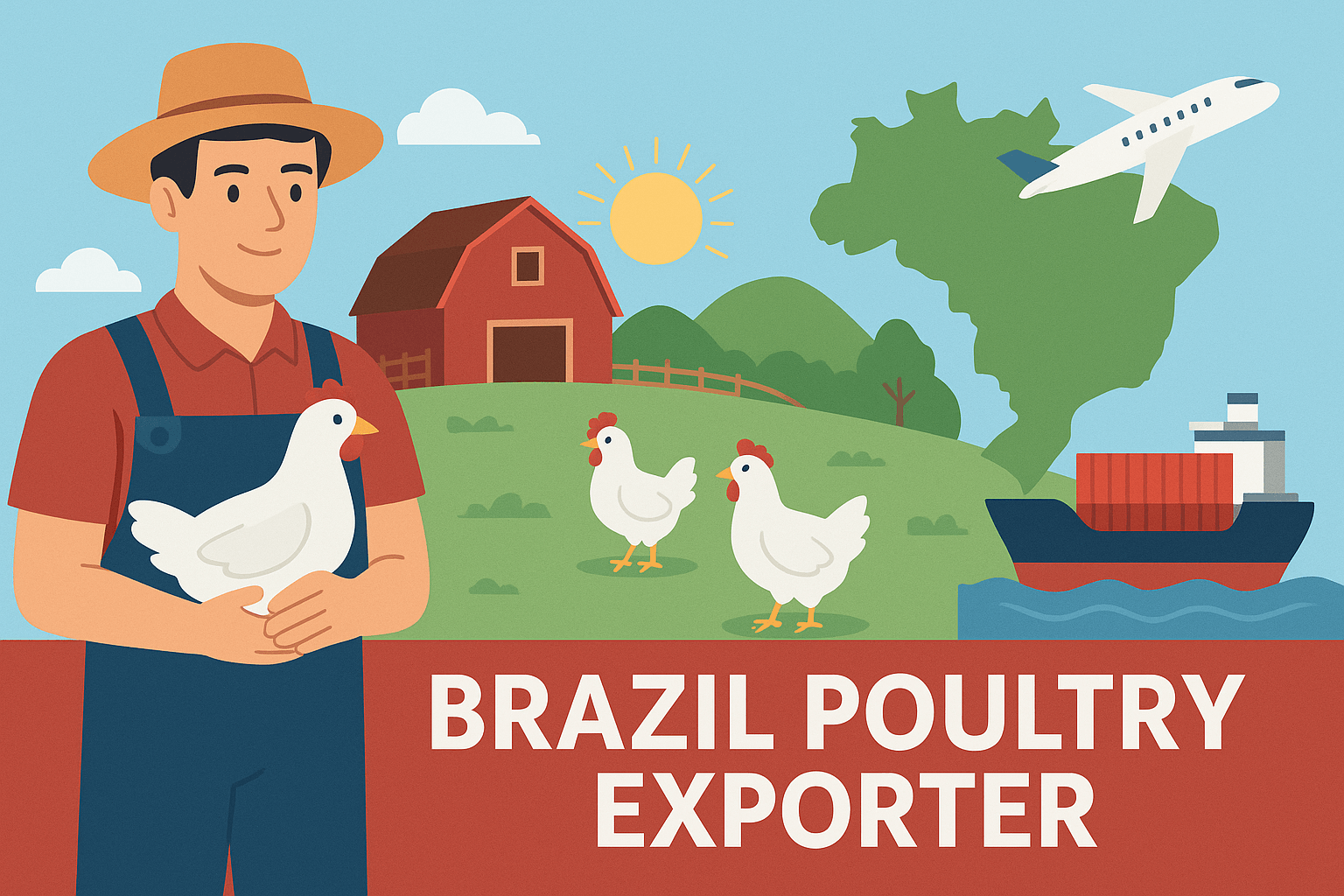 🐔 Why Brazil Is the World’s Poultry Export Powerhouse