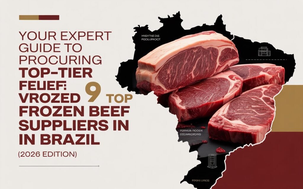 Frozen beef suppliers in Brazil – 2026 guide for top verified exporters